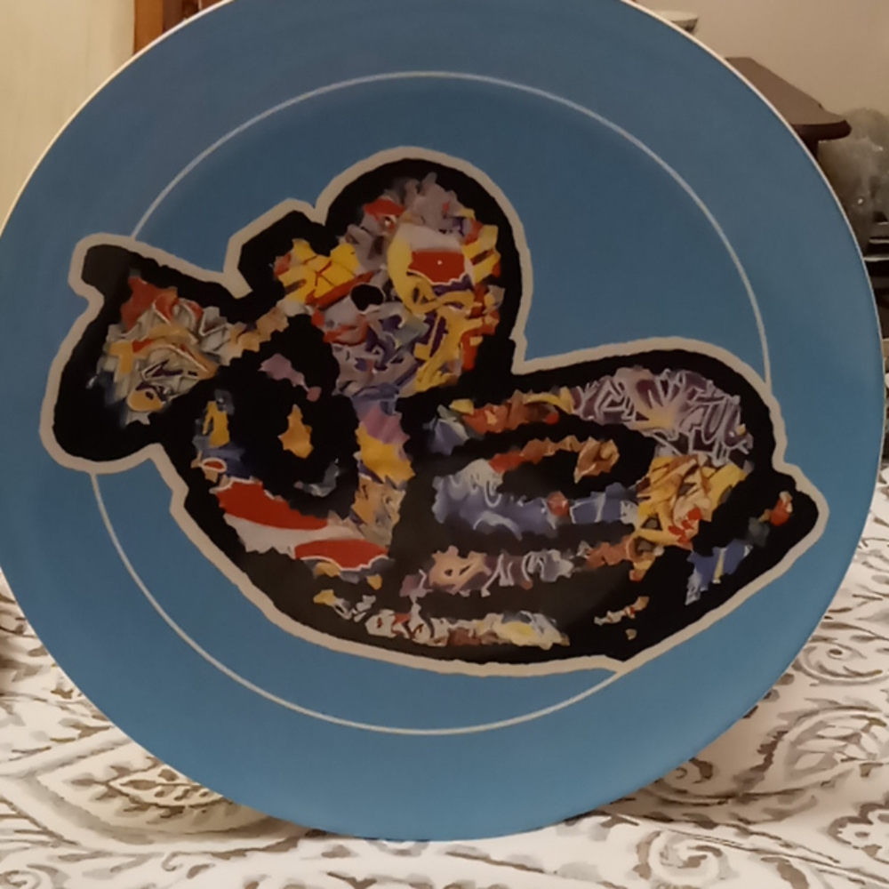 Urban Graffiti Wall Plate
